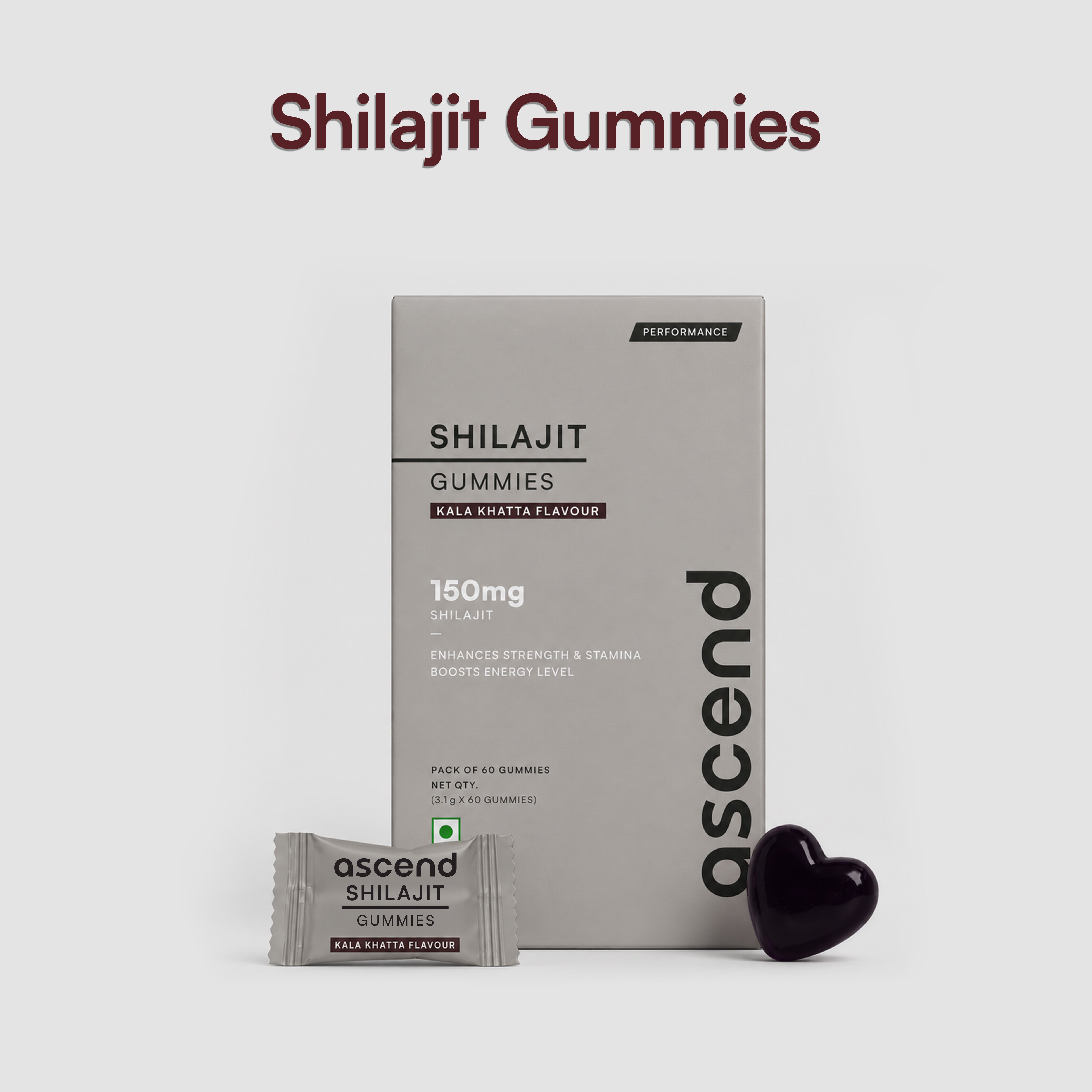 Ascend Shilajit Gummies