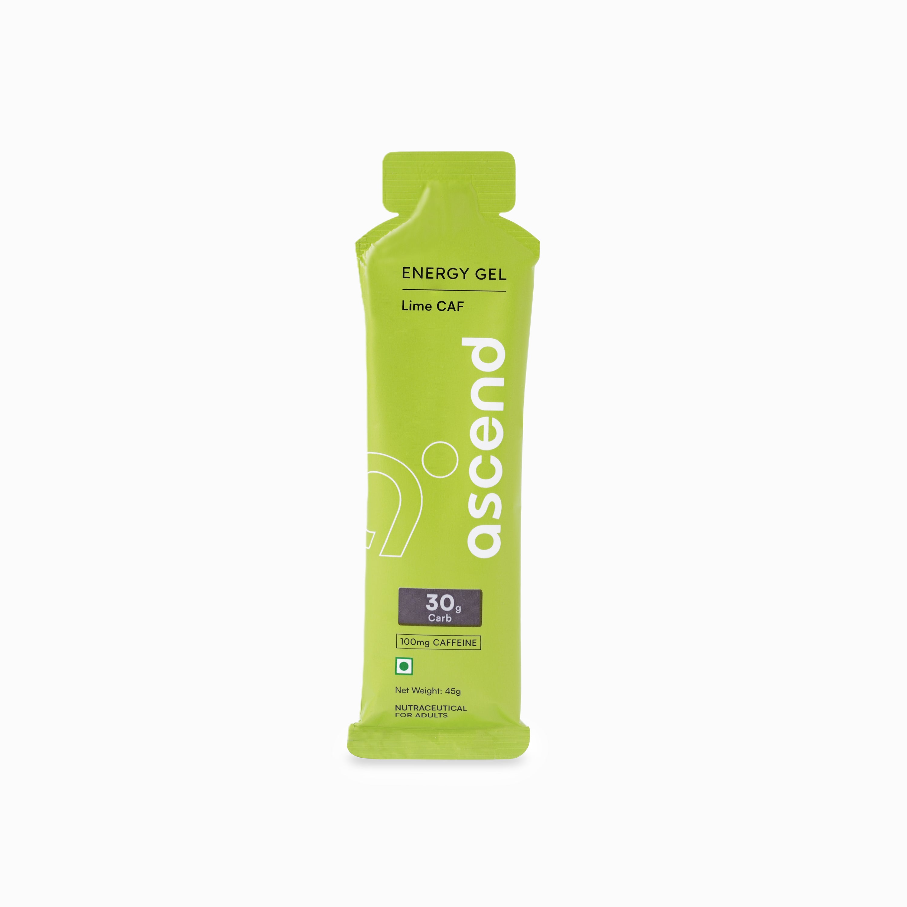 Ascend energy gels with caffeine