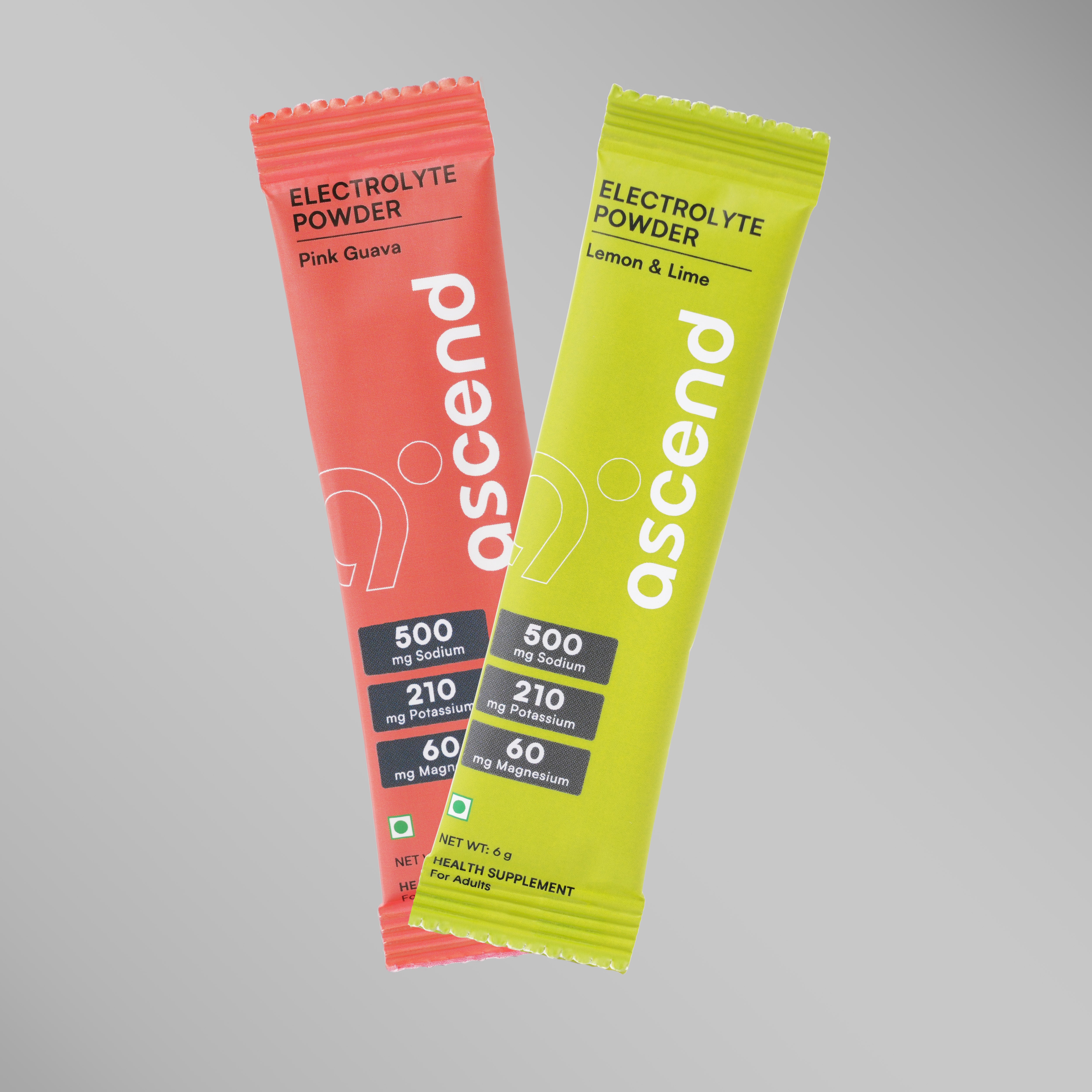 Zero Sugar Ascend Electrolytes - Assorted | 500 mg sodium