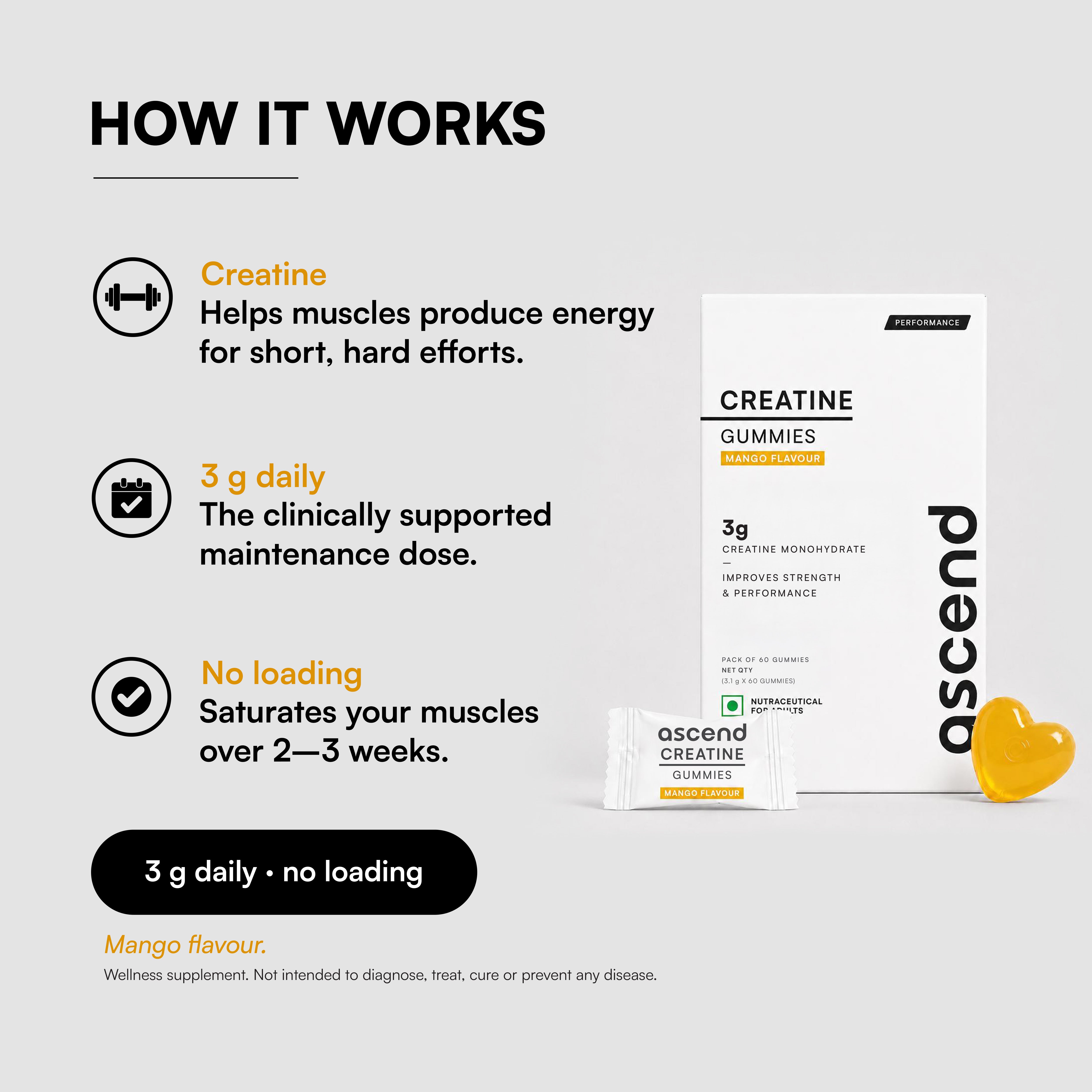 Ascend Creatine Gummies