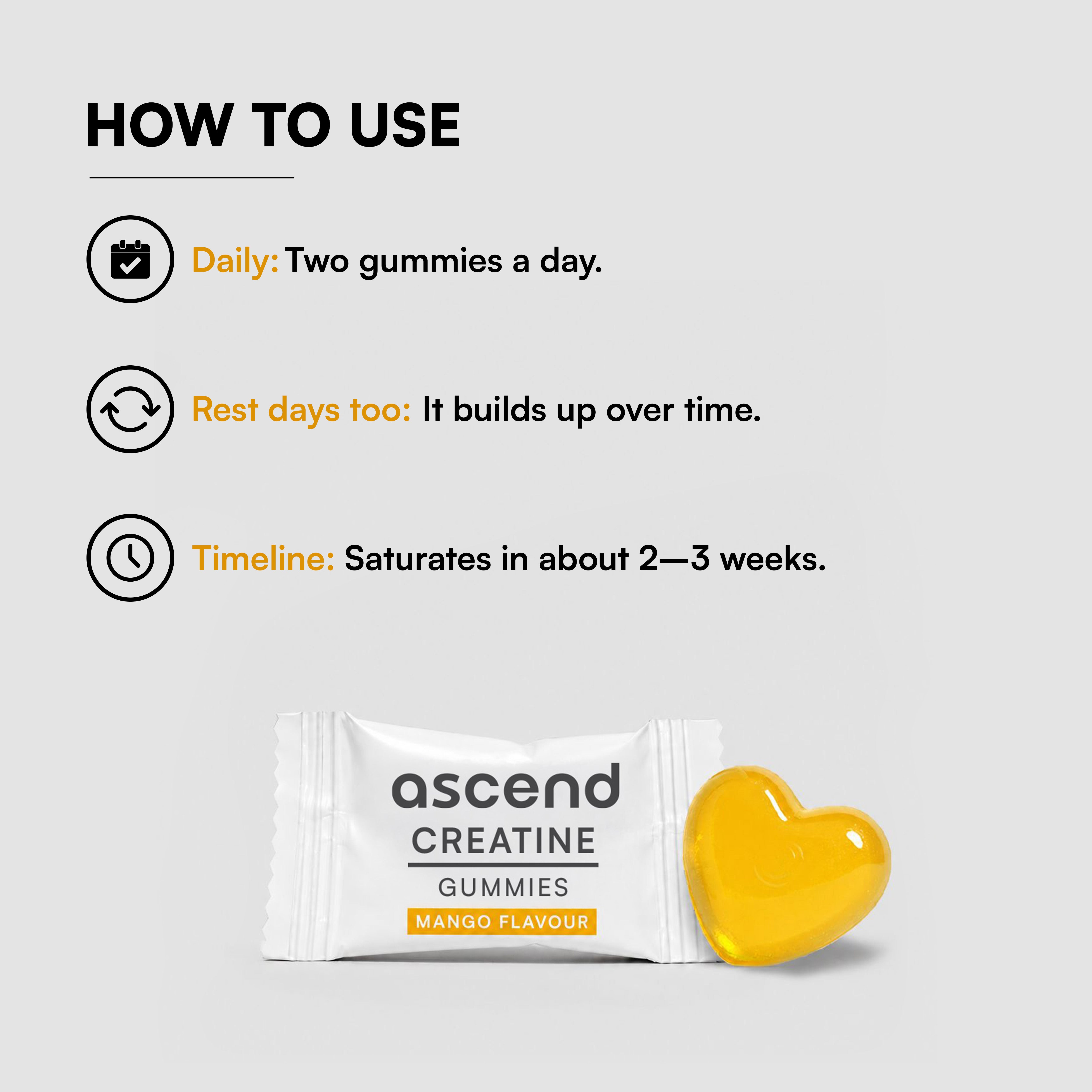 Ascend Creatine Gummies